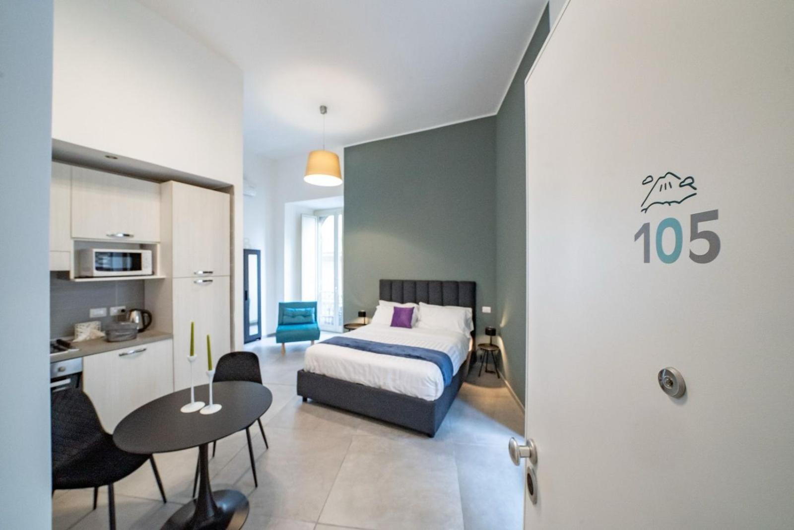 Bovio Boutique Studio Apartment Neapel Rum bild